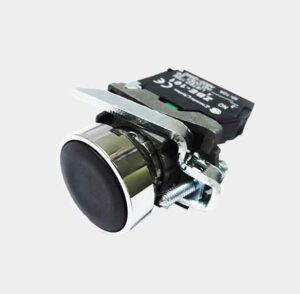 XB5AA3311 - Pulsador Verde 22mm, Retorno De Resorte Nivelado, 1