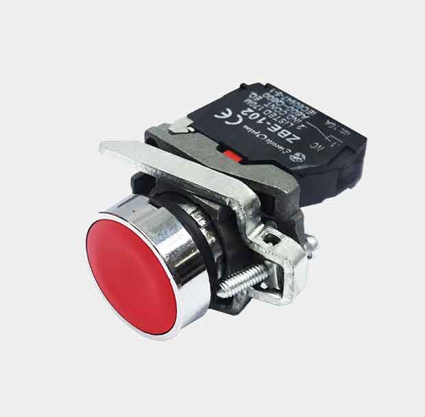 pulsador-pesado-rojo-XB4-BA42