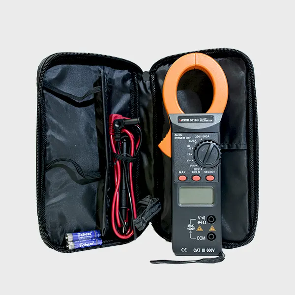 Pinza amperimétrica modelo VC6016C