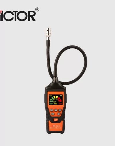 Detector de gas portátil modelos 822 y 822D con pantalla a color — medición precisa y seguridad industrial.