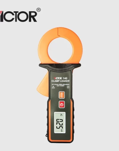 Pinza Amperimétrica Victor 140 digital compacta y profesional