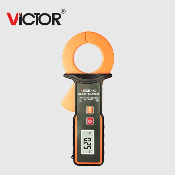 Pinza Amperimétrica Victor 140 digital compacta y profesional
