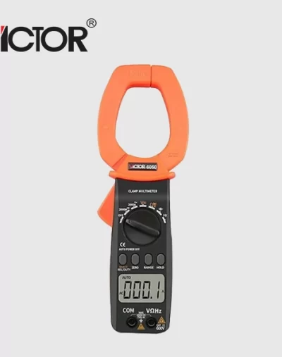 Pinza Amperimétrica Victor 6050 y 6052 para medir corriente eléctrica con precisión