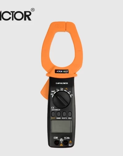 Pinza Amperimétrica Victor 6050 y 6052 para medir corriente eléctrica con precisión